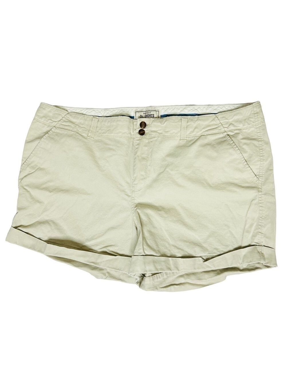 Old Navy Khakis‎ Women’s Beige Shorts Size 18 Tall
